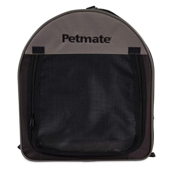 Petmate Portable Pet Home - Fabric Travel Crate - Small Brown - Picture 4 of 9